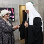 Святейший Патриарх Кирилл посетил православный социальный центр "Лествица" в Талнахе